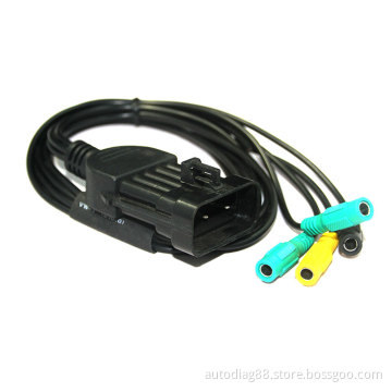 for FIAT 3pin 4kts Connector OBD2 16pin OBD Cable